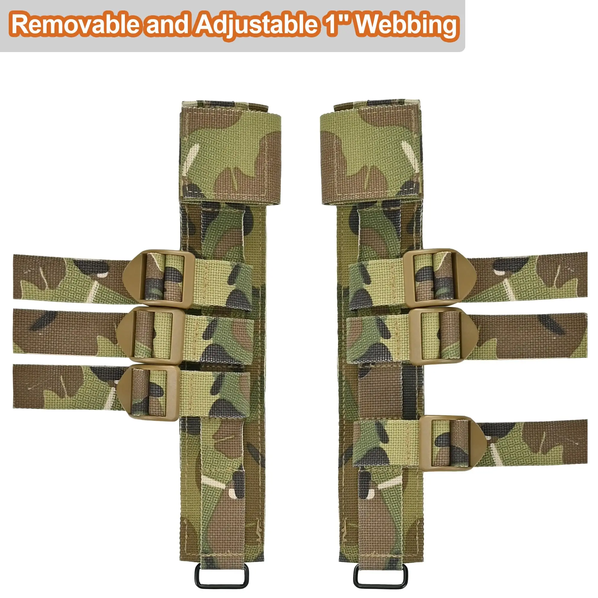Soporte Molle porta herramientas – Funda táctica hacha y cuchillo - imagen 5