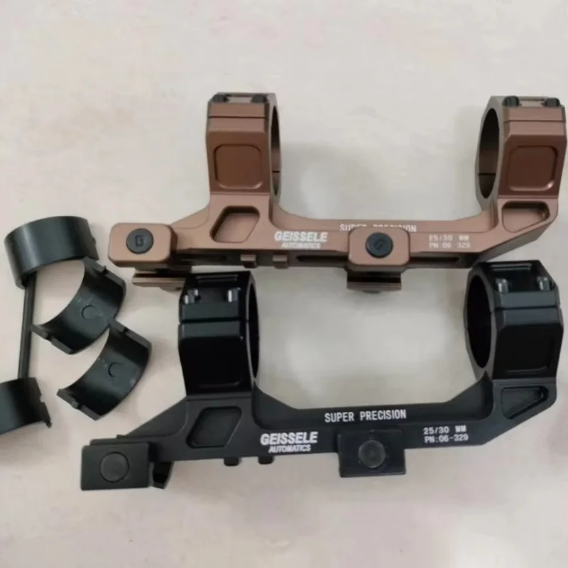 GEISSEL Automatics AR15 AK47 AK74 montaje de alcance montaje de mira óptica anillos de escopeta mira telescópica para riel de 11mm 20mm HK416 - imagen 5