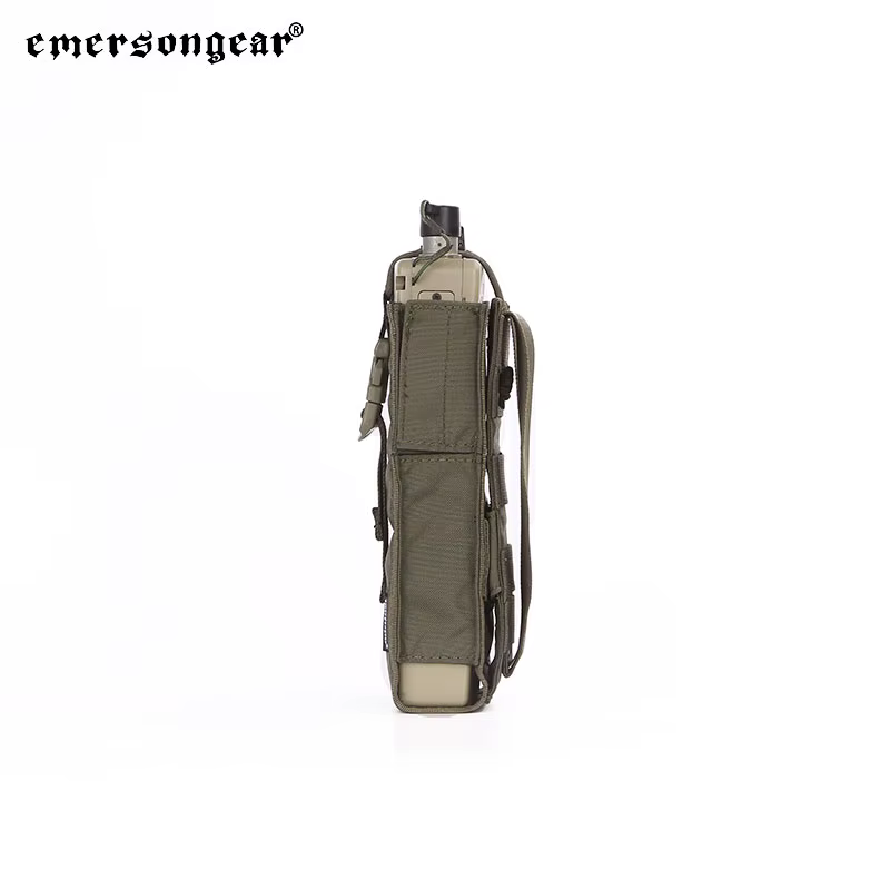 EmersonGear Riñonera MOLLE Porta Radio Táctico Nylon - imagen 3