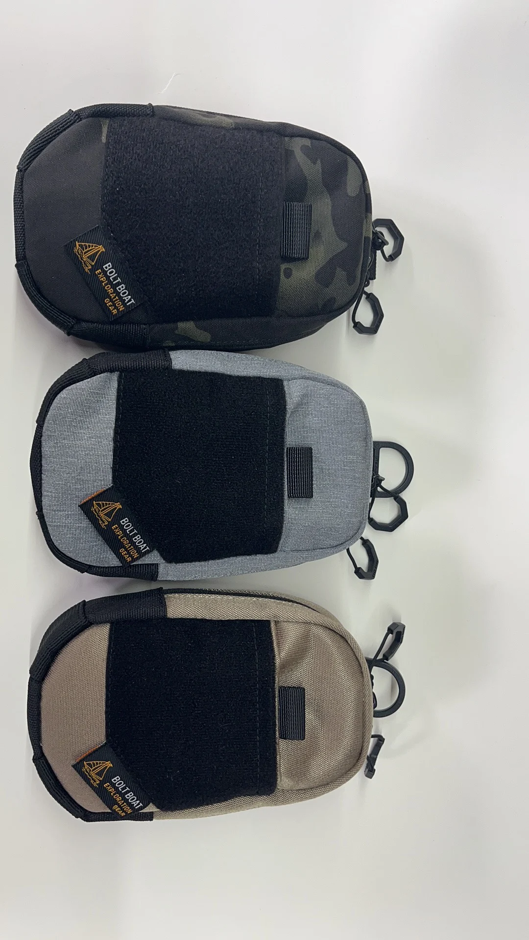 Kit de subbolsa con función táctica, bolso de hombro para teléfono, sujetador de gancho y bucle, sujetador táctil, funda para tarjeta - imagen 3