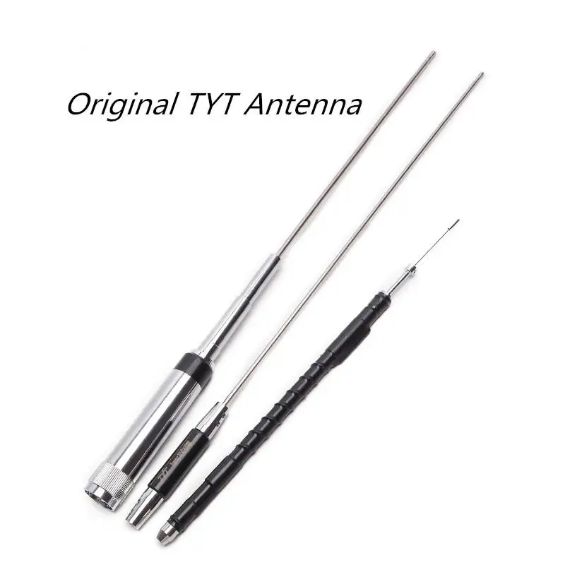 TYT TH-9800 Walkie Talkie multibanda Original conector de PL-259 inoxidable antena de alta ganancia para Radio de coche TYT TH-9800 Plus - imagen 2