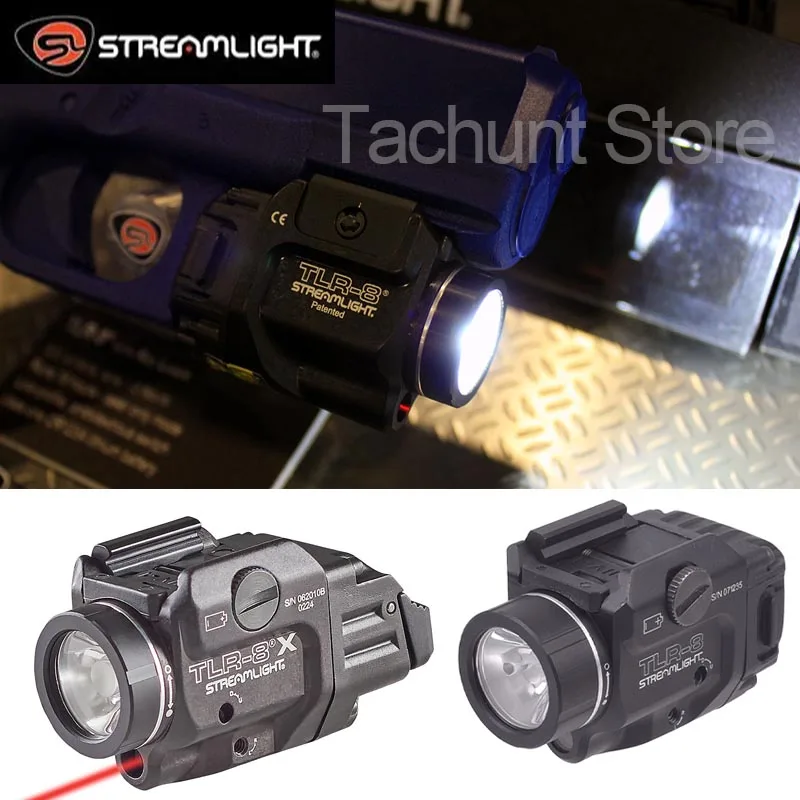 Linterna táctica Streamlight TLR1 HL para pistola con riel Picatinny - imagen 2