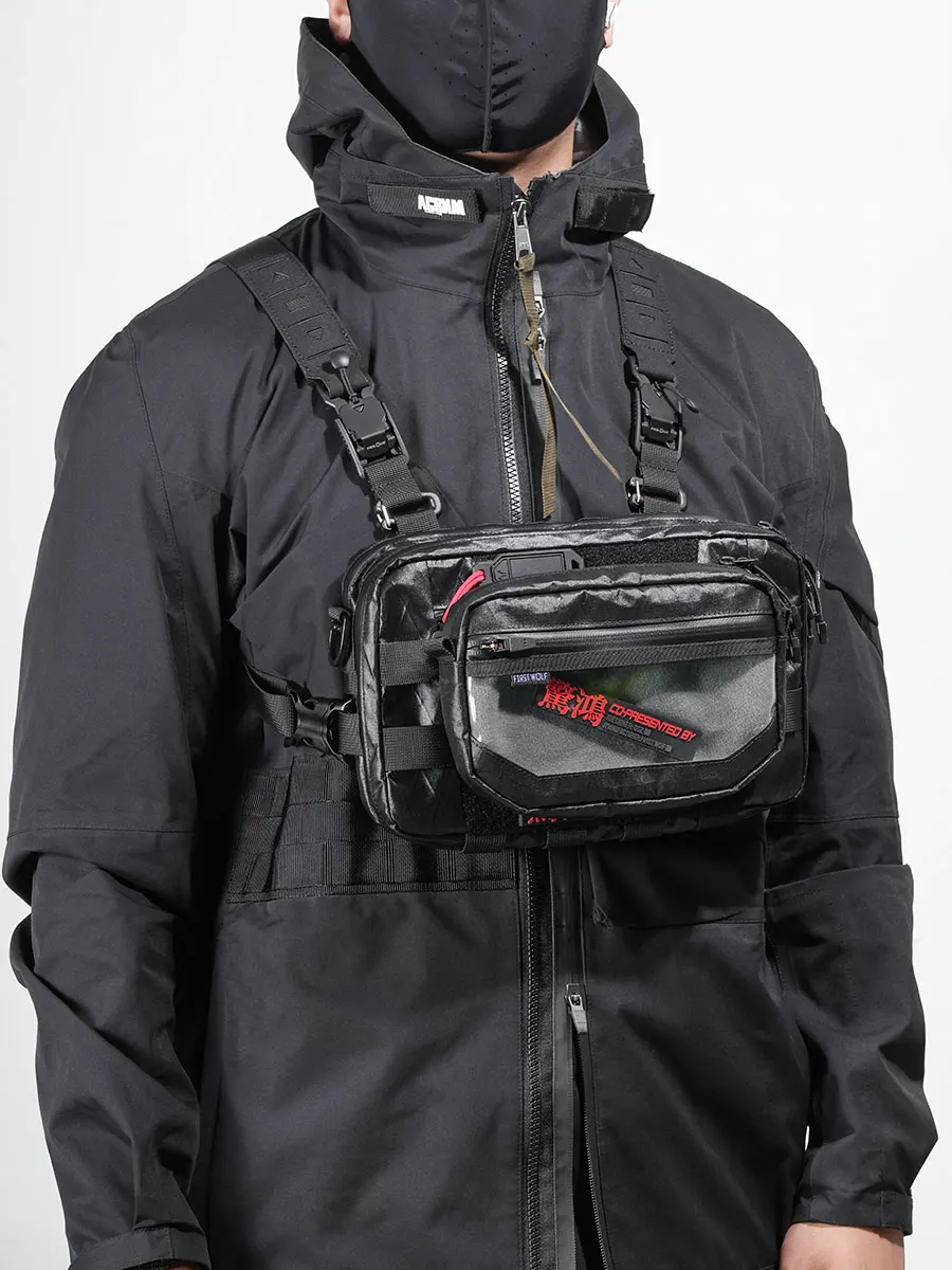 Carta de almacenamiento transparente de tamaño mediano para exteriores con ventana visible Molle Paquete Xpac impermeable - imagen 2