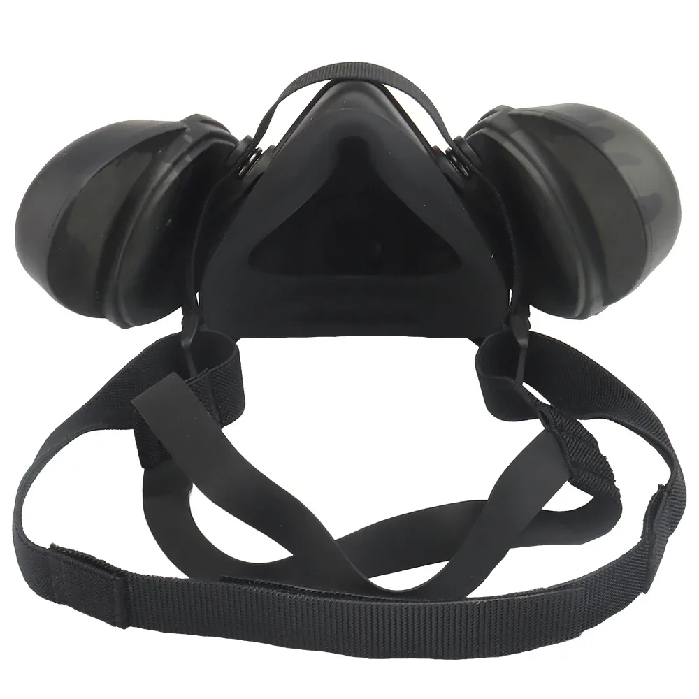 Máscara de modelado de respirador táctico, máscara de Gas de media cara para caza de Paintball, juego CS, Cosplay, máscaras de hormiga para hombres - imagen 4