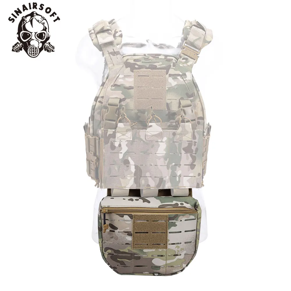 Riñonera táctica MOLLE con bolsillo frontal para exteriores EDC