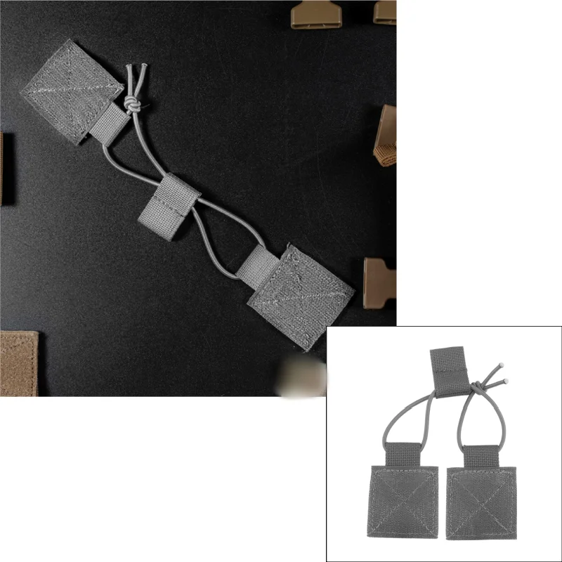 Hebilla fija para radio D3CRM colgante en el pecho, walkie talkie fijo externo, hebilla de gancho y bucle, accesorios para colgar en el pecho