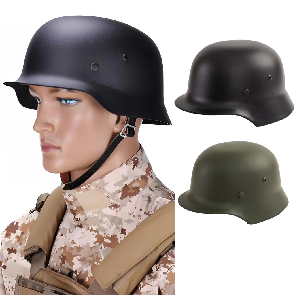 Acero M35 Baja Helm Airsoft Taktis Hitam Hijau Abu-abu Peralatan Keselamatan Pasukan Khusus Equipo Militer - imagen 2