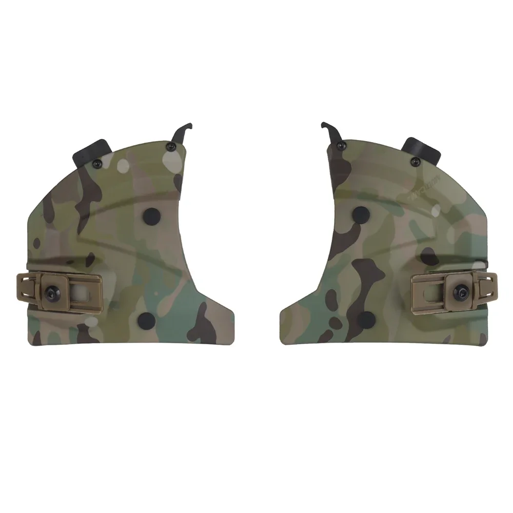 Casco táctico Wendy 3,0, cubierta lateral para la oreja con riel guía, orejeras de protección para CS Paintball Airsoft, accesorios para casco de caza - imagen 4
