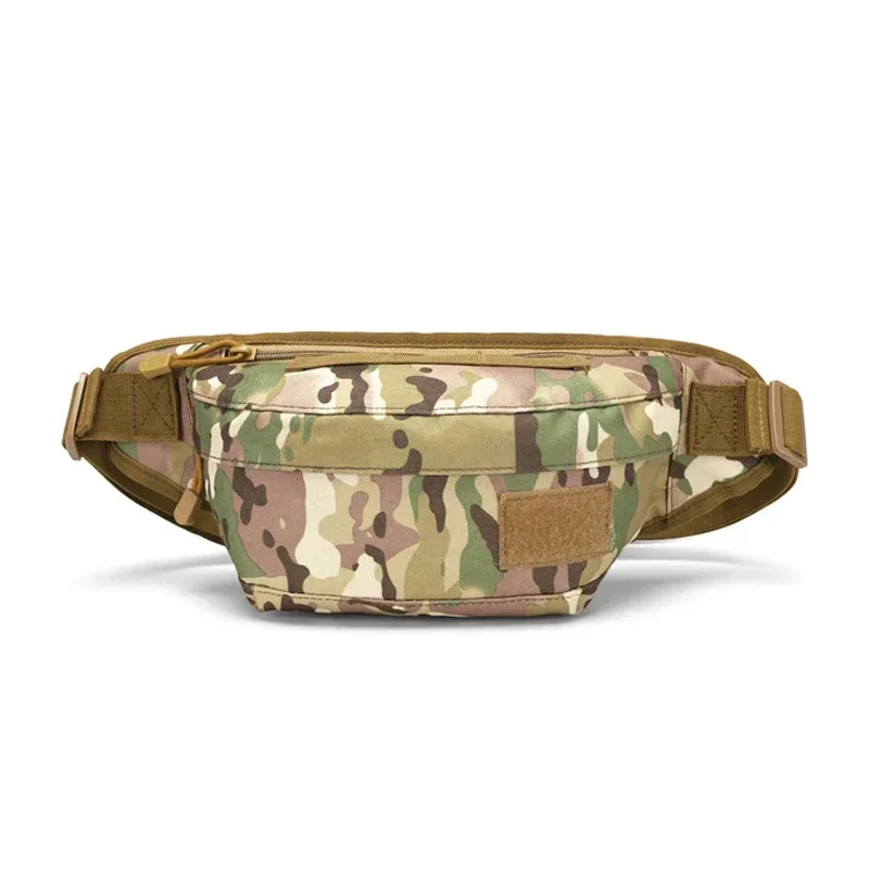 Riñonera Oxford impermeable 800D para hombre, accesorios de caza y pesca, Camuflaje, senderismo, bolsa de pecho táctica