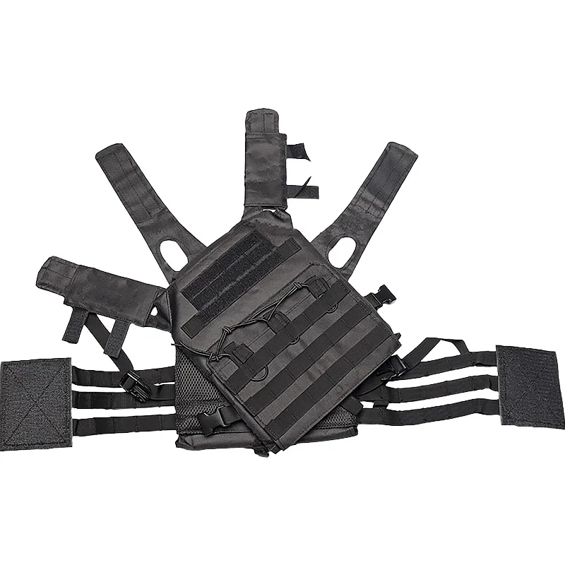 Equipo militar de caza, armadura corporal JPC Molle, chaleco portador de placa, protección de juego de guerra, chaleco táctico Airsoftsports de nailon 600D - imagen 5