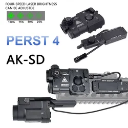 Zenitco Perst4 Láser verde y linterna táctica con mando remoto AK