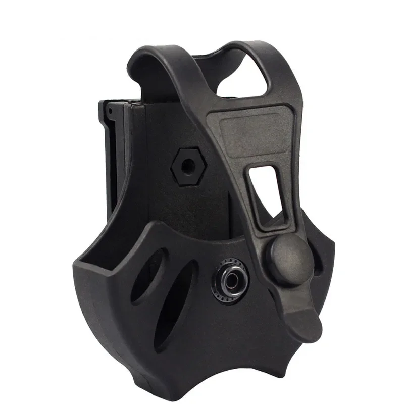 Soporte para esposas, funda para esposas de polímero con cadena con bisagras para cinturón de trabajo de 2 ",2,25", funda para esposas para aplicación de la ley - imagen 3