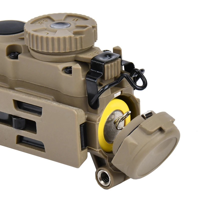 WADSN linterna lateral para casco militar, lámpara de señal de seguridad ajustable, interruptor de modo de iluminación, herramienta óptica táctica portátil - imagen 5