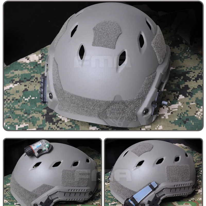 Parche para casco táctico, pegatina de gancho y bucle para casco marítimo FTHS SF y otras series - imagen 3