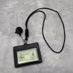 Portatarjetas táctico MOLLE con funda para tarjetas e identificación