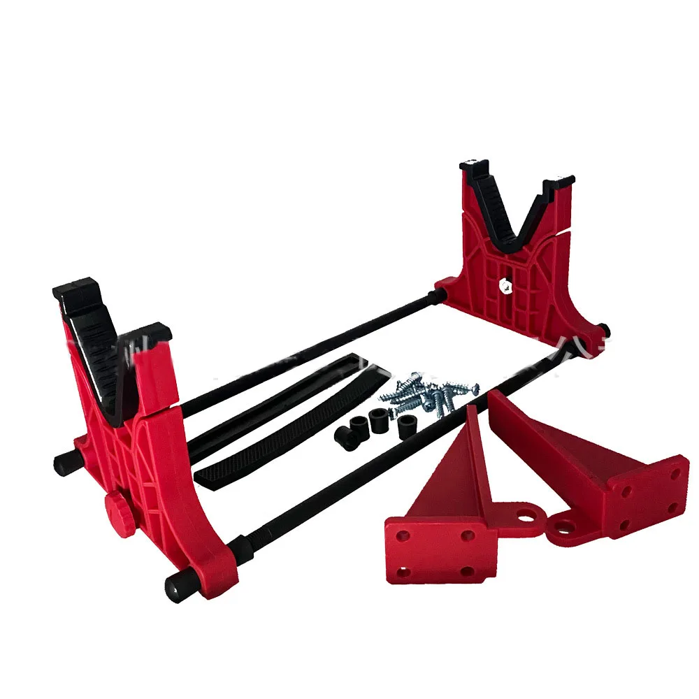 Soporte de soporte de exhibición ajustable para Airsoft, soportes de tornillo de banco de rango compacto, pistolas de Rifle, estantes de limpieza y mantenimiento - imagen 4