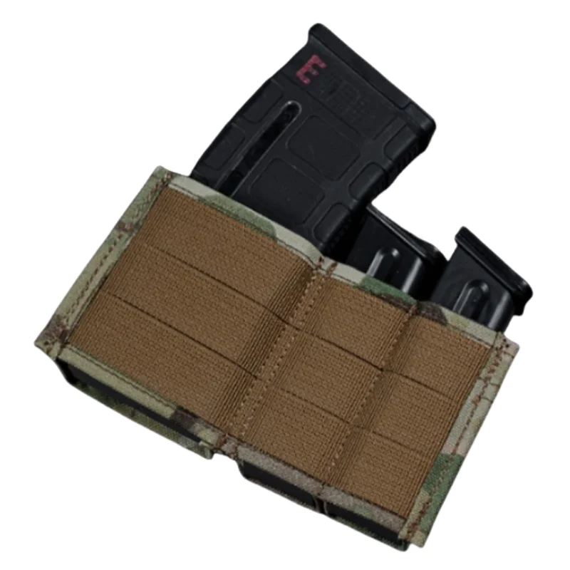 Bolsa triple liviana para revistas |   Portador MOLLE de retención elástica |   Organizador compacto de 3 ranuras - imagen 5