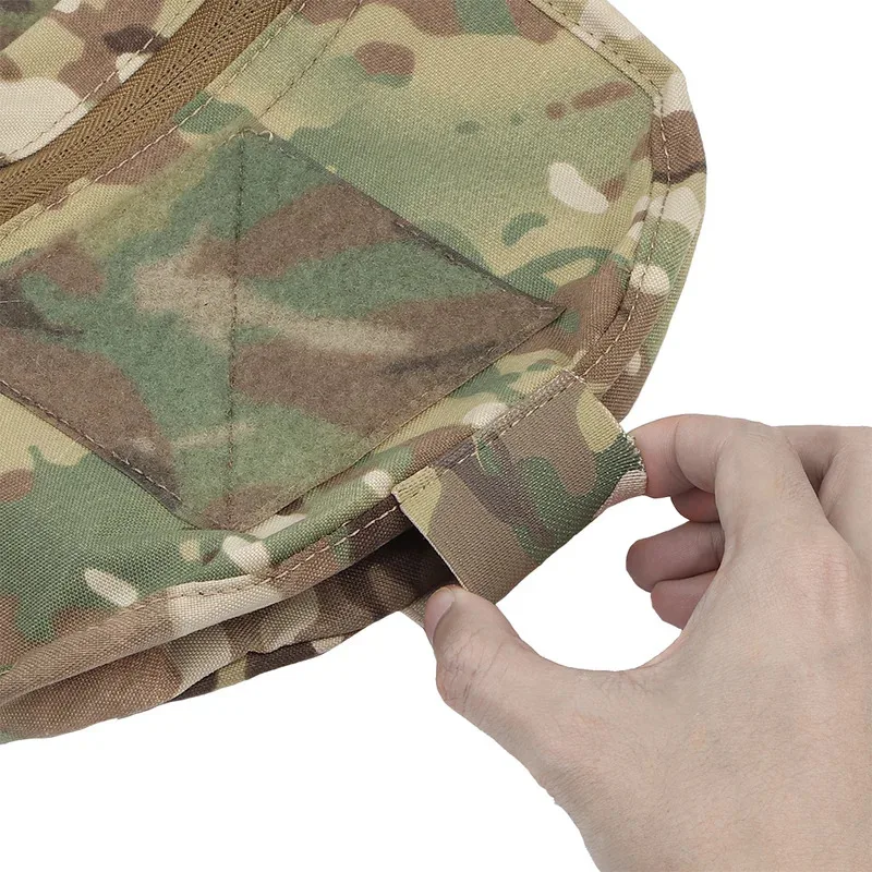 Chaleco táctico para exteriores, bolsa para el pecho, subbolsa grande, accesorio para bolsa Molle expandible - imagen 4