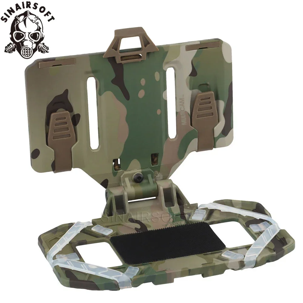 Tablero de navegación plegable MOLLE táctico, chaleco táctico de caza Airsoft, soporte para teléfono móvil, mapa, Panel de administrador, bolsa para iPhone - imagen 3