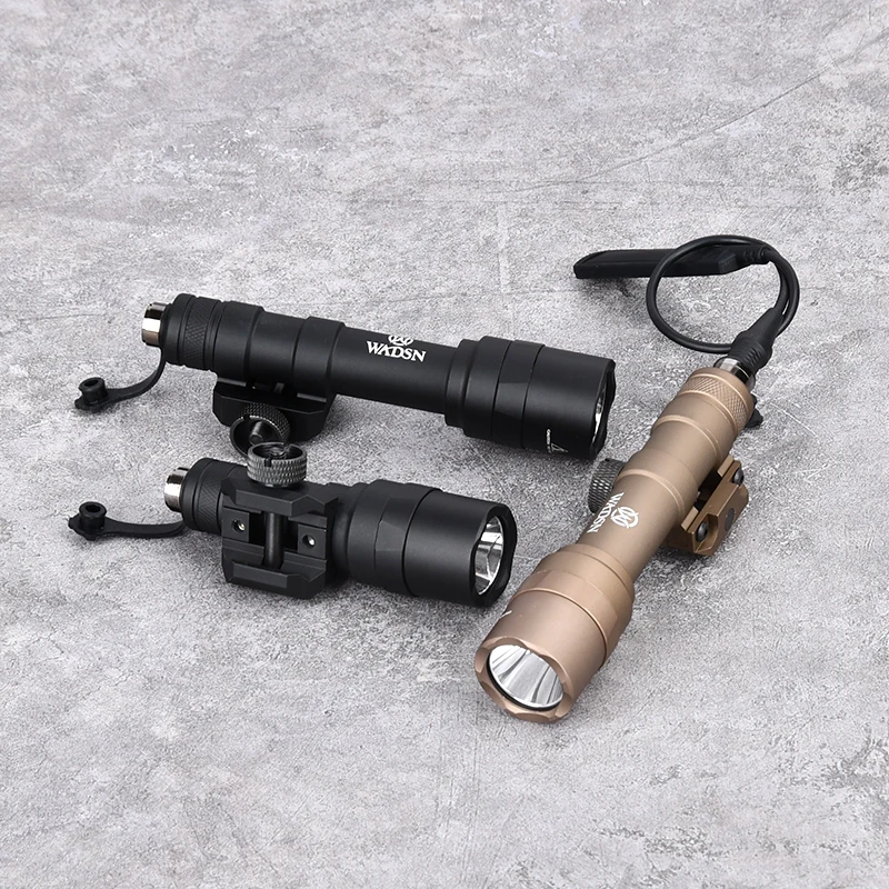 WADSN-linterna táctica M300 M600, luz de explorador de alta potencia, luz LED blanca M300C M600U, equipo de caza Airsoft apto para riel de 20mm - imagen 4