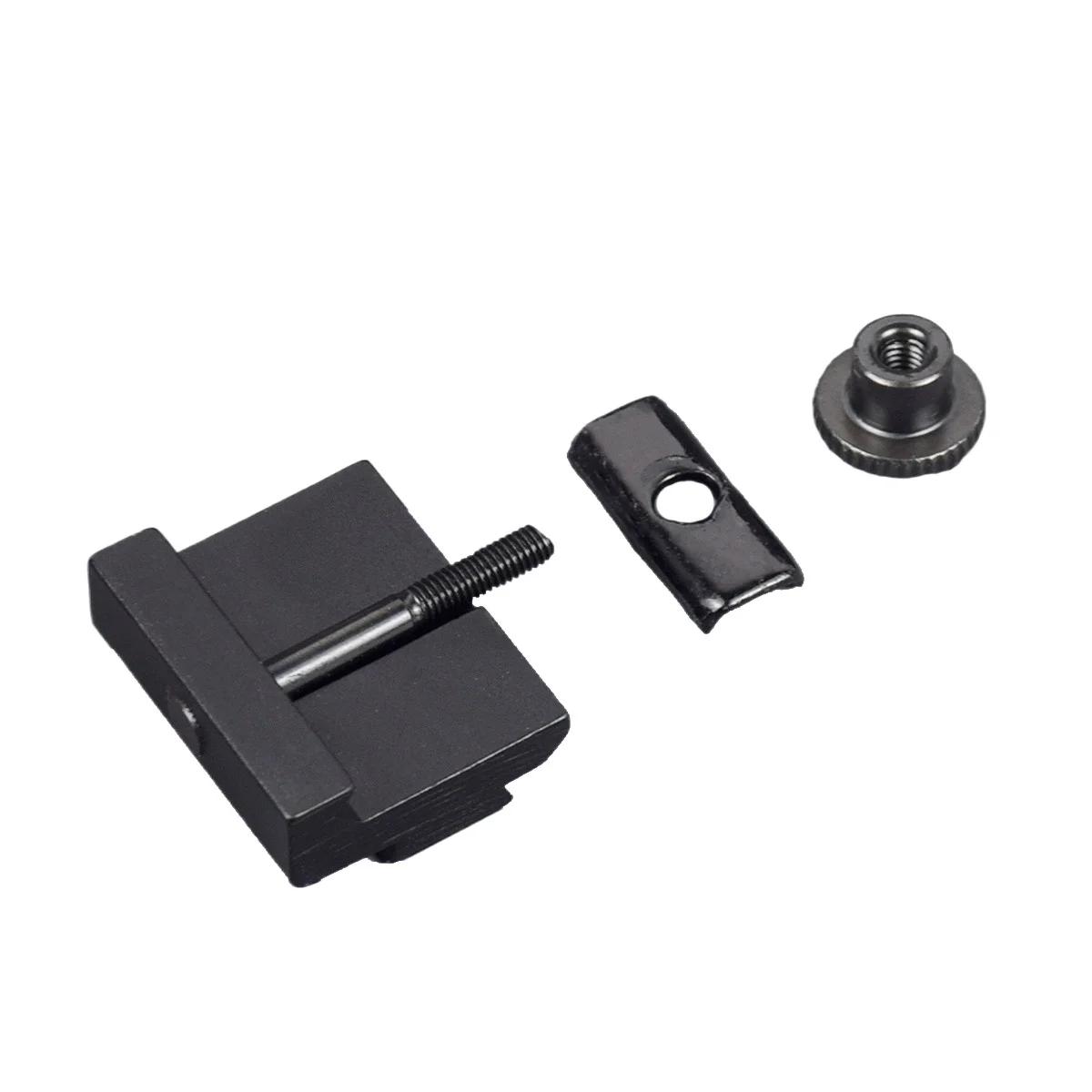 Convertidor de perfil bajo de 2 piezas, adaptador de montaje de anillo de alcance de 11mm a 20mm para cola de milano Weaver Picatinny Rail, accesorios de caza - imagen 2