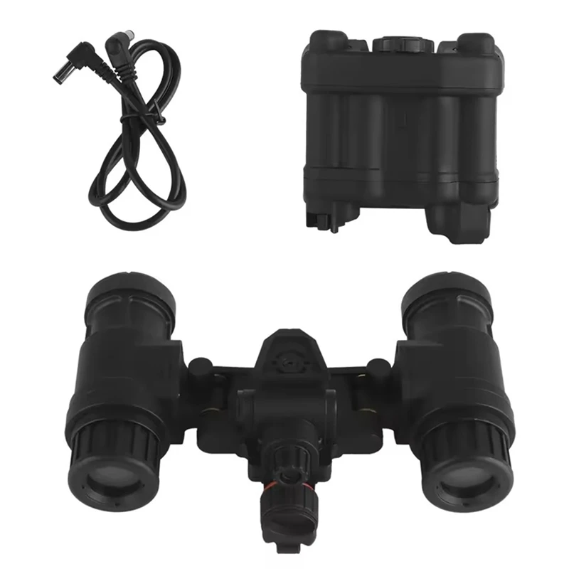 Binocular de doble tubo sin función AN/PVS31, gafas de visión nocturna, accesorios para casco Airsoft, modelo para caza, Cosplay