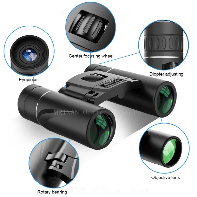 Binoculares portátiles de baja luz HD para caza y viaje - imagen 5