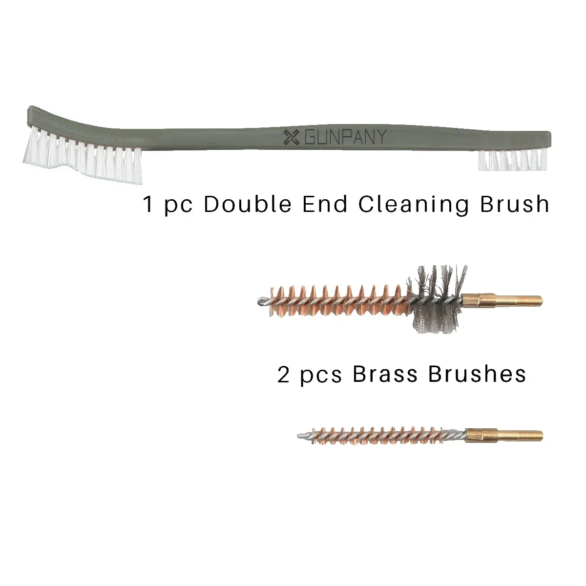 Vector Optics-Kit de limpieza de herramientas de caza AR15/M2, limpiador de Calibre 223Cal o 5,56, varillas de Rifle, equipo táctico - imagen 4