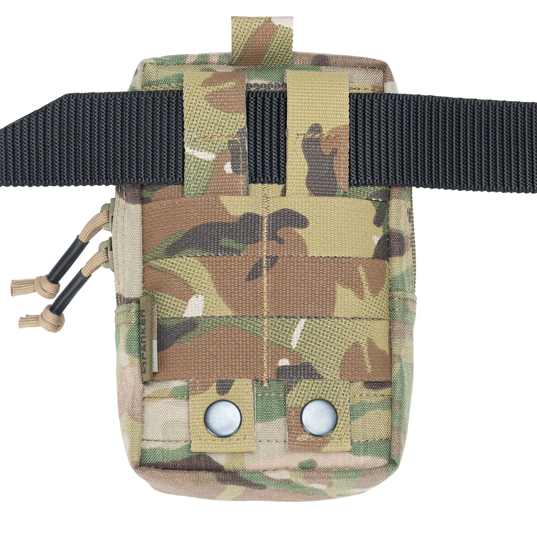 Bolsa táctica MOLLE EDC – Riñonera multiusos con cremallera para airsoft - imagen 5