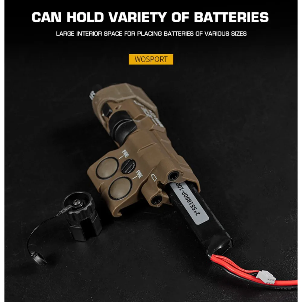 Caja de batería táctica de nailon MAWL C1, montaje de riel Modular, caja de almacenamiento de batería para exteriores, CS Wargame, Airsoft, Paintball, equipo de caza - imagen 5