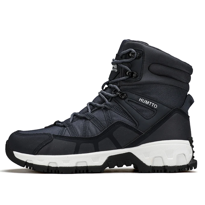 HUMTTO-zapatos de nieve al aire libre para hombre y mujer, botas de esquí cálidas de lana de alta calidad, impermeables, para senderismo, invierno, 2024 - imagen 3