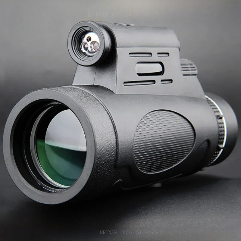 12x50 potente Zoom HD Bak4 binoculares potentes portátiles telescopio profesional Monocular de largo alcance para caza - imagen 2