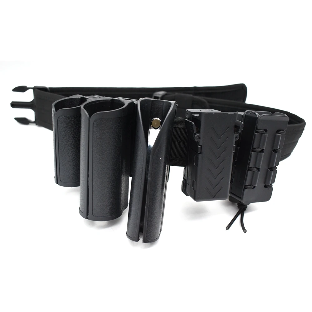 Bolsa táctica de polímero para pulverización, funda para linterna, bastón giratorio de 360 grados, soporte para pulverización de Mace superior abierto, estuche de luz multiherramienta - imagen 4