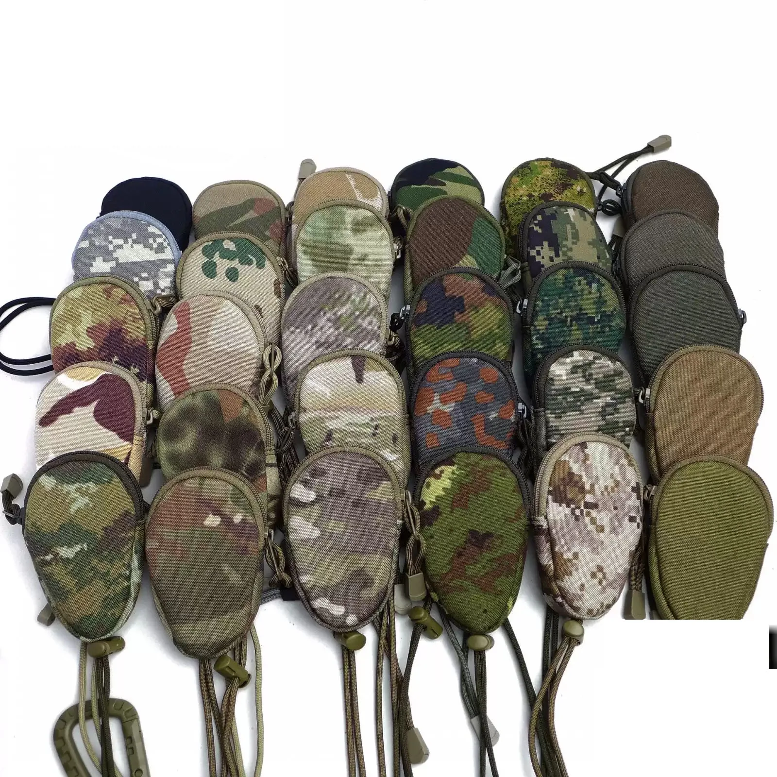 Bolsa táctica para piezas pequeñas al aire libre, monedero, bolsa para llaves, bolsa de transporte, decoración colgante - imagen 5