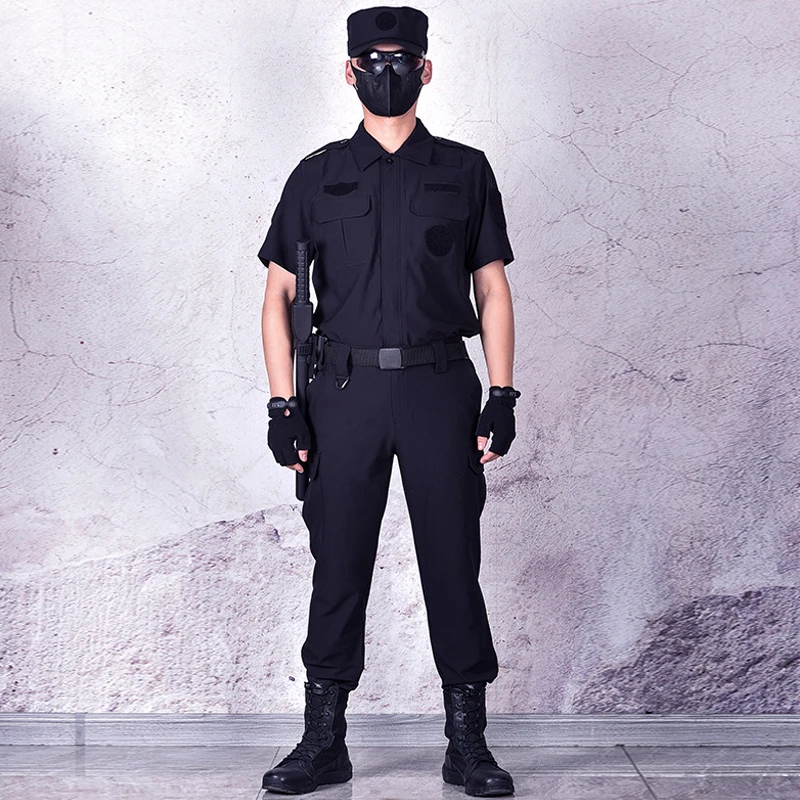 Uniforme de entrenamiento especial, uniforme táctico de rescate y lucha contra incendios, de secado rápido, para trabajo en el campo al aire libre, Verano - imagen 4