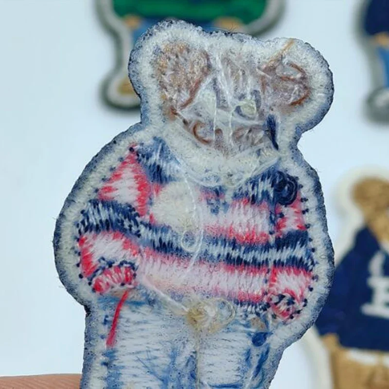 Parche bordado oso lindo para suéter - planchar o coser - imagen 4