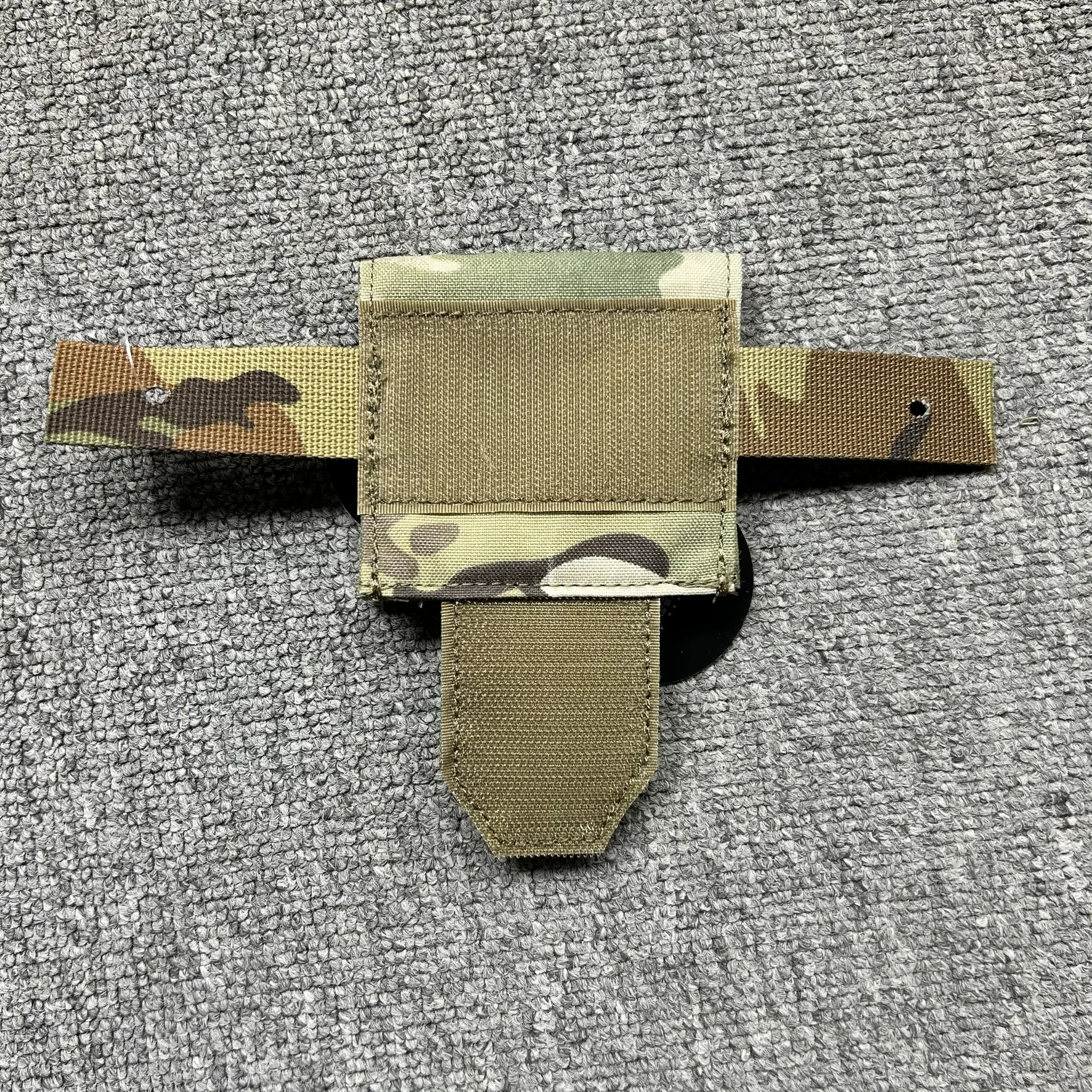 Bolsa de batería para casco táctico de nailon 500D - Compatible con Molle |   Almacenamiento de baterías