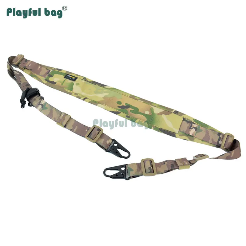 Eslinga para pistola táctica, cinturón de 2 puntos, ajuste rápido, arnés de correa para pistola de caza, equipo para deportes al aire libre AQB140 - imagen 4