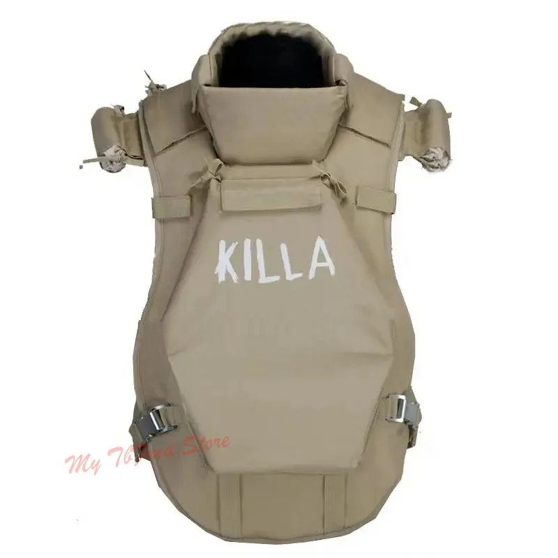 Chaleco ruso 6b13 versión Killa K6-3/K-63/K63 casco Altyn y casco MASKA pesado y bolsa con perchas negras - imagen 2