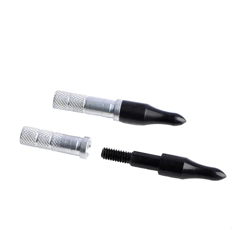 Eje de flecha de 30 piezas, inserto de aluminio, ID compatible con 6,2mm OD, 7,2/7,4/7,6/7,8mm, conectores de punta de flecha, tiro con arco, caza - imagen 4