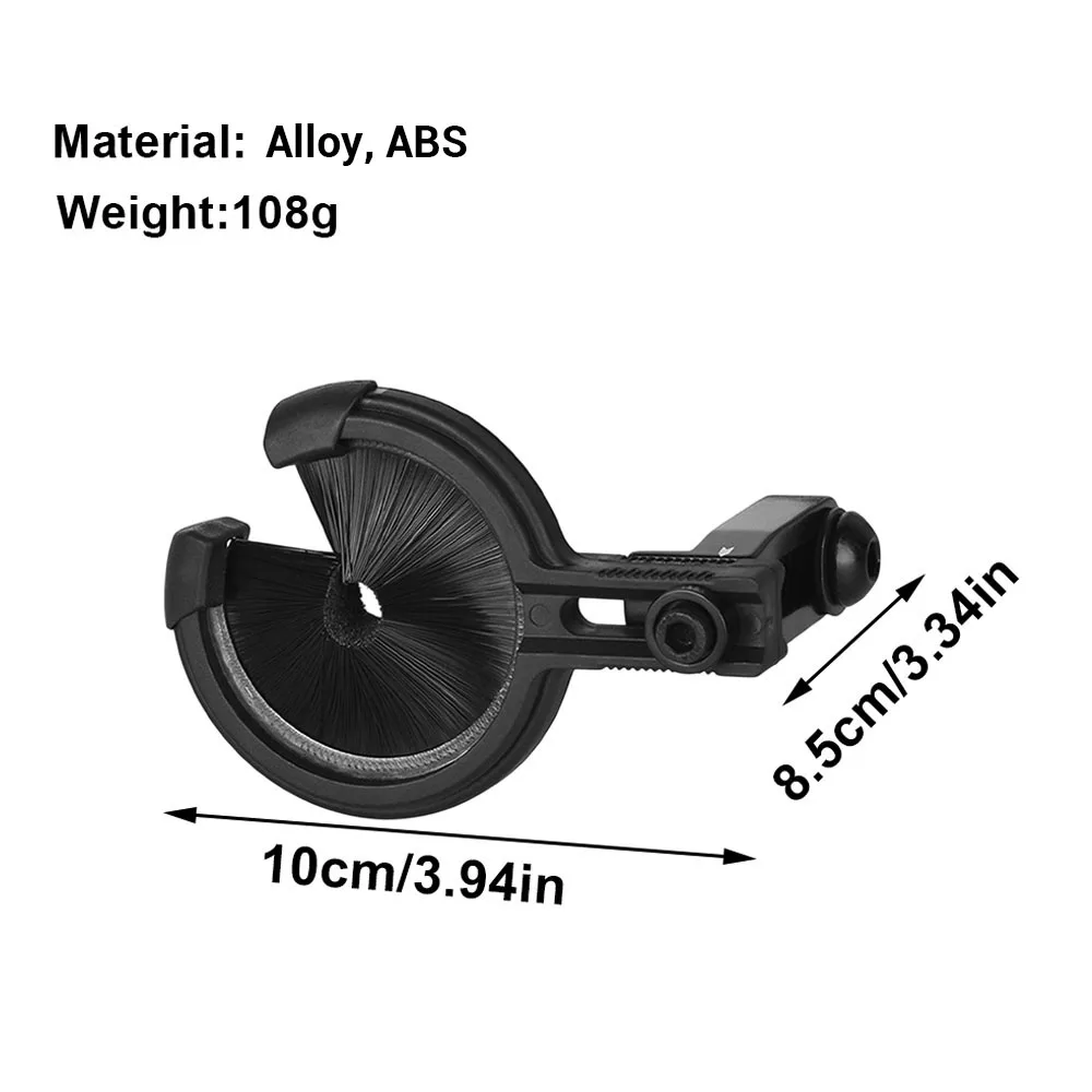 Cepillo de captura de flecha, arco recurvo, cepillo de tiro con arco, flecha, descanso de contención para tiro con arco, arco recurvo compuesto, soporte de flechas de bigote - imagen 4