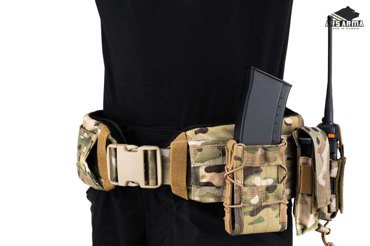 Cinturón táctico Universal MOLLE para cargas pesadas, equipo de utilidad al aire libre - imagen 3