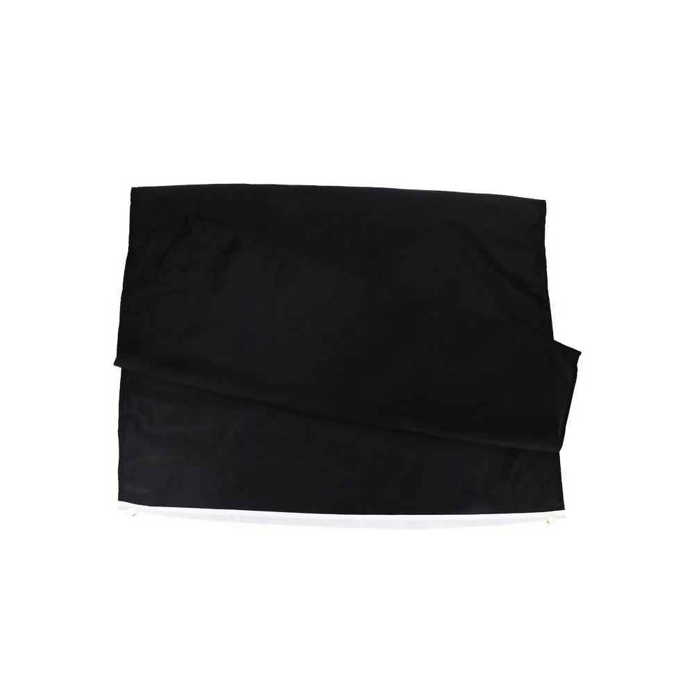 90X150cm Negro Blanco Rojo Azul Verde Púrpura Amarillo Naranja Bandera Banner de Color Sólido - imagen 2