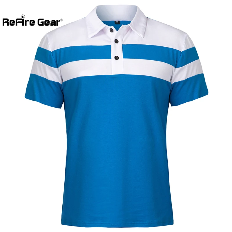 Polo táctico ligero elástico hombre rayas botonadura contraste