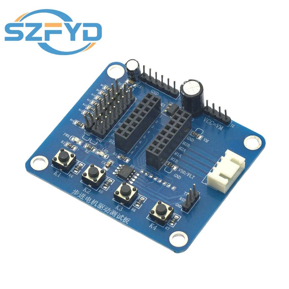 Placa de prueba y depuración para módulos de controlador de motor paso a paso compatible con soporte de extensión A4988 DRV8825 - imagen 4