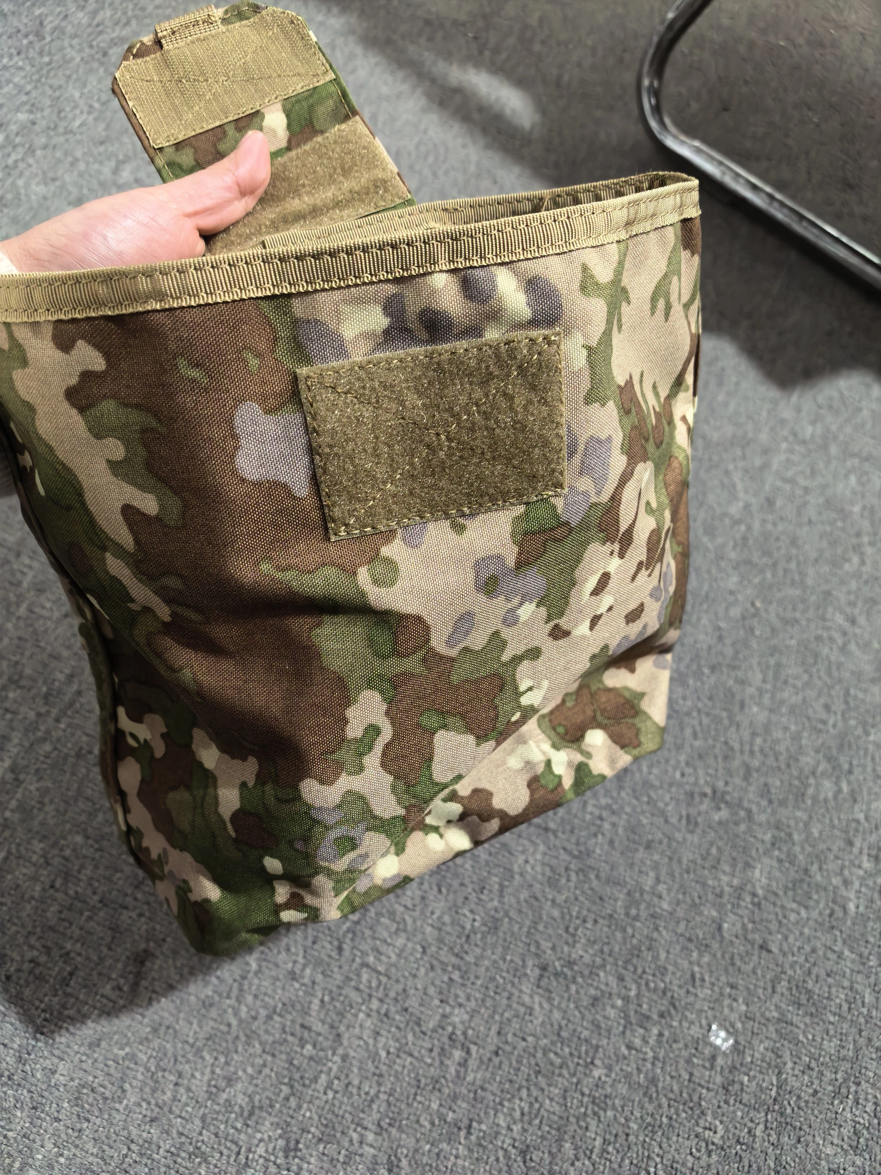 Deban Bolsa táctica de cinturón Flecktarn alemán para todo terreno - imagen 2