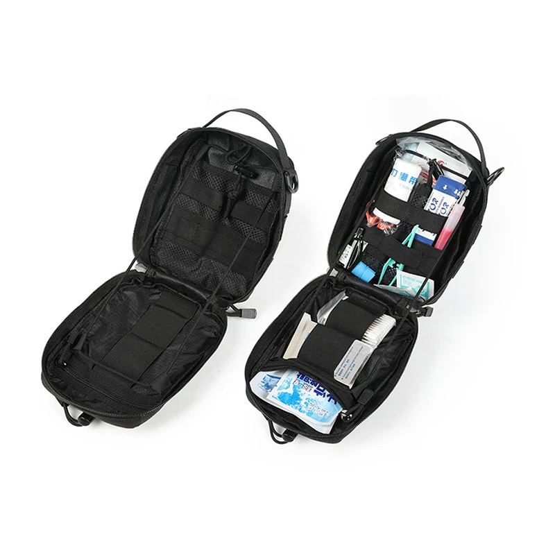 Bolso táctico militar al aire libre Oxford, bolsas cruzadas de hombro, impermeable, caza, Camping, Mochila del ejército Molle EDC - imagen 5