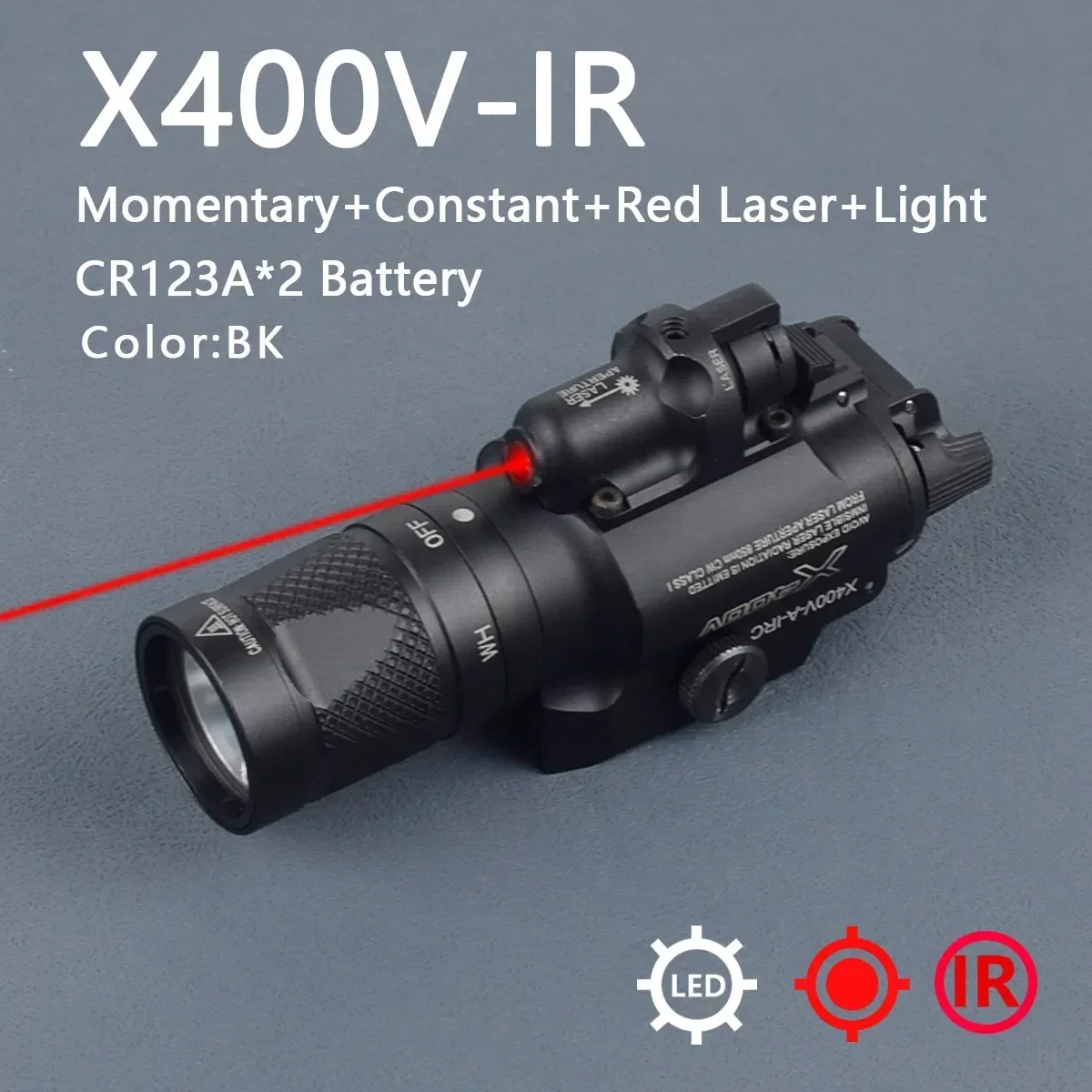 X400V-IR Red BK