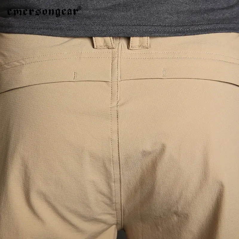 Emersongear-pantalones cortos tácticos funcionales para deportes al aire libre, pantalones cortos de carga de negocios, entrenamiento informal, senderismo urbano, nailon KH - imagen 4