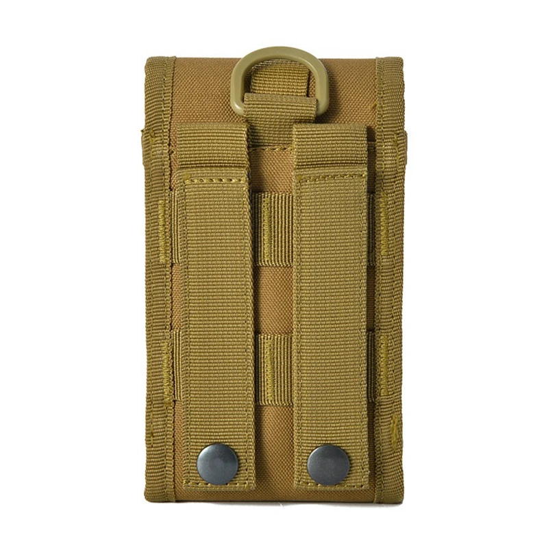 Molle EDC bolsa táctica para acampar, caza, senderismo, accesorio deportivo al aire libre, cinturón de nailon, paquete de teléfono para hombres - imagen 3